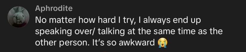 Person sharing their phone stress