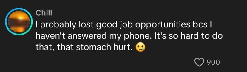 User discussing phone stress User discussing phone stress